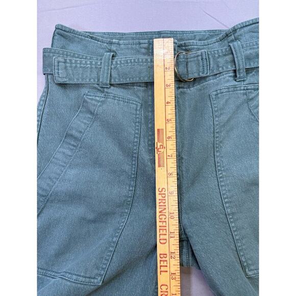 Madewell Women Utility Wide-Leg Pants Architect Green Size 0 - Picture 5 of 11